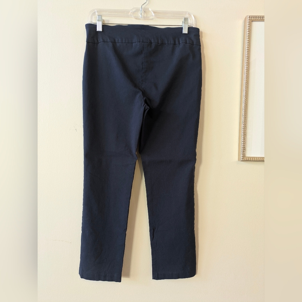 Attyre Women's Navy Ankle Pants, Sz. 6 - Picture 4 of 6